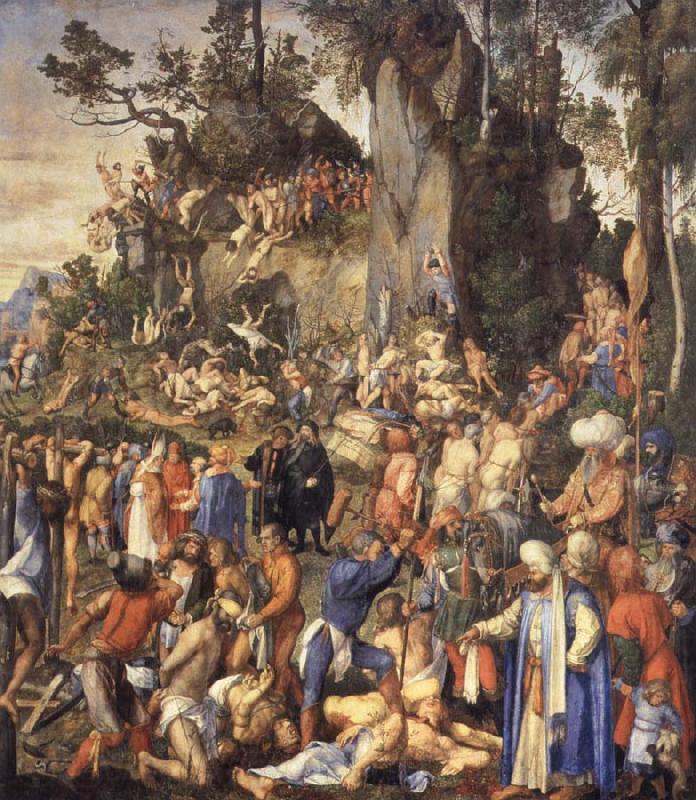 Albrecht Durer Martyrdom of the 10000 Christians Norge oil painting art